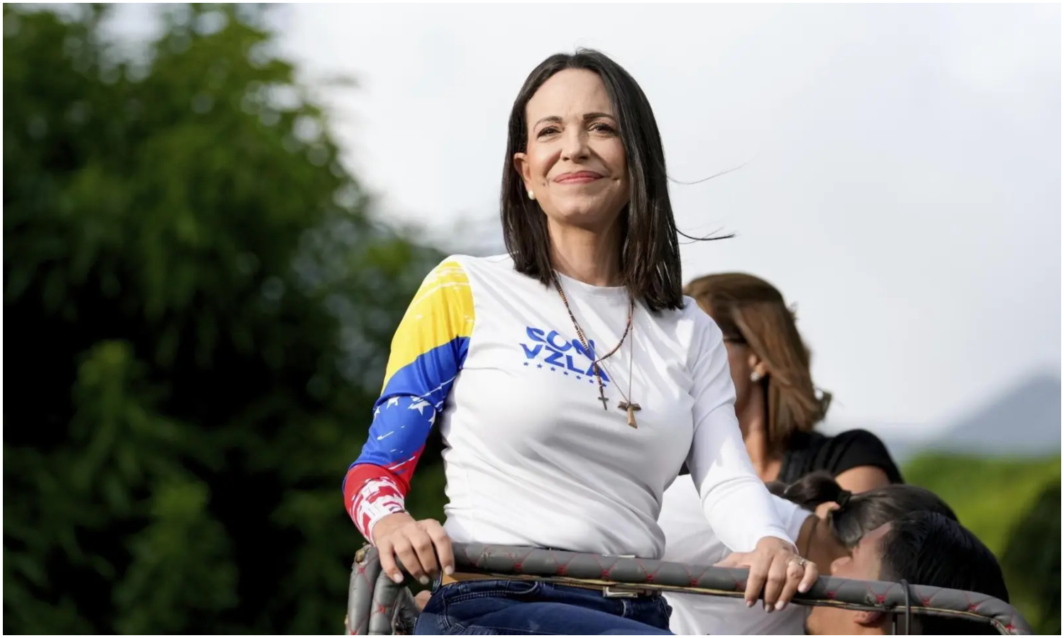 María Corina Machado celebra triunfo de Abelardo de la Espriella y lo califica como aliado para la “transición democrática” en Venezuela