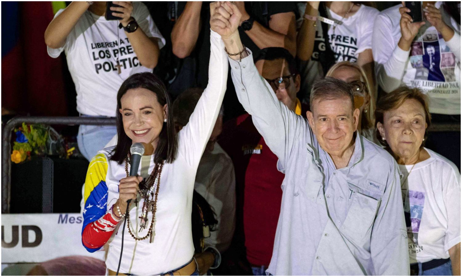 Comisión Europea pide una transición que incluya a María Corina Machado y Edmundo González