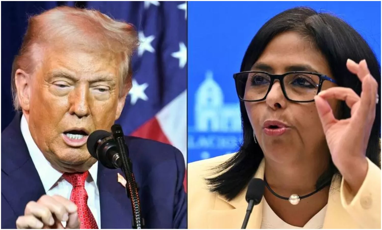 Delcy Rodríguez y Donald Trump confirman un contacto telefónico: “Estamos logrando avances extraordinarios”