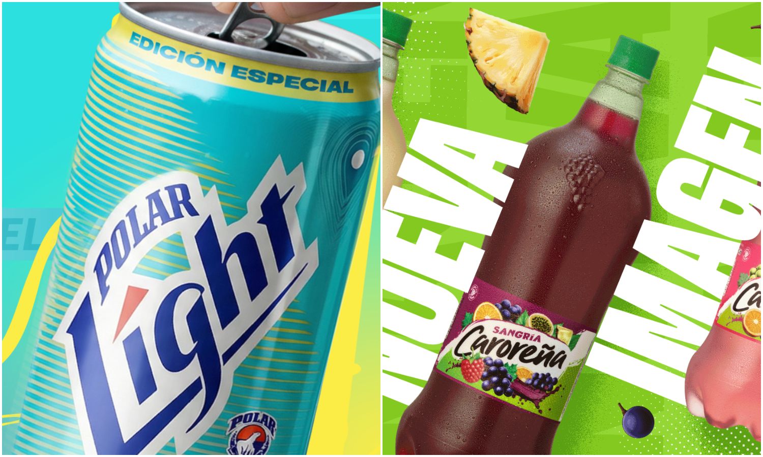 Caroreña y Polar Light renuevan su imagen y apuestan por la innovación para conectar con los consumidores