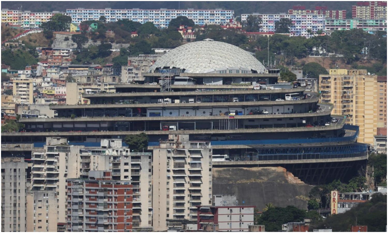 Inician obras para transformar El Helicoide en un centro social en Caracas
