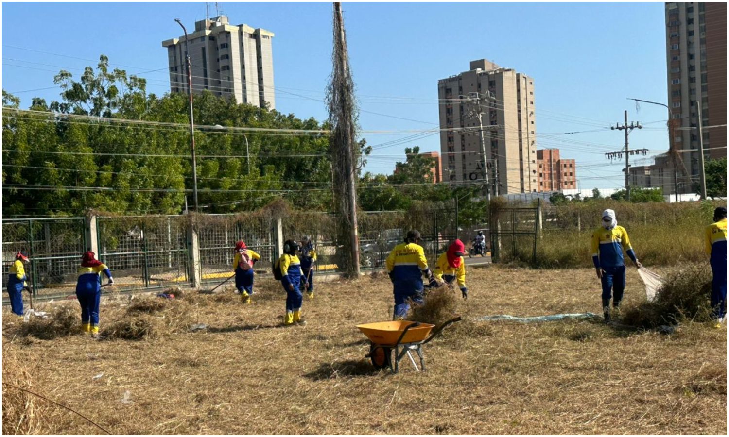Alcaldía de Maracaibo ejecuta jornada integral para recuperación de áreas de la Facultad de Ingeniería de LUZ