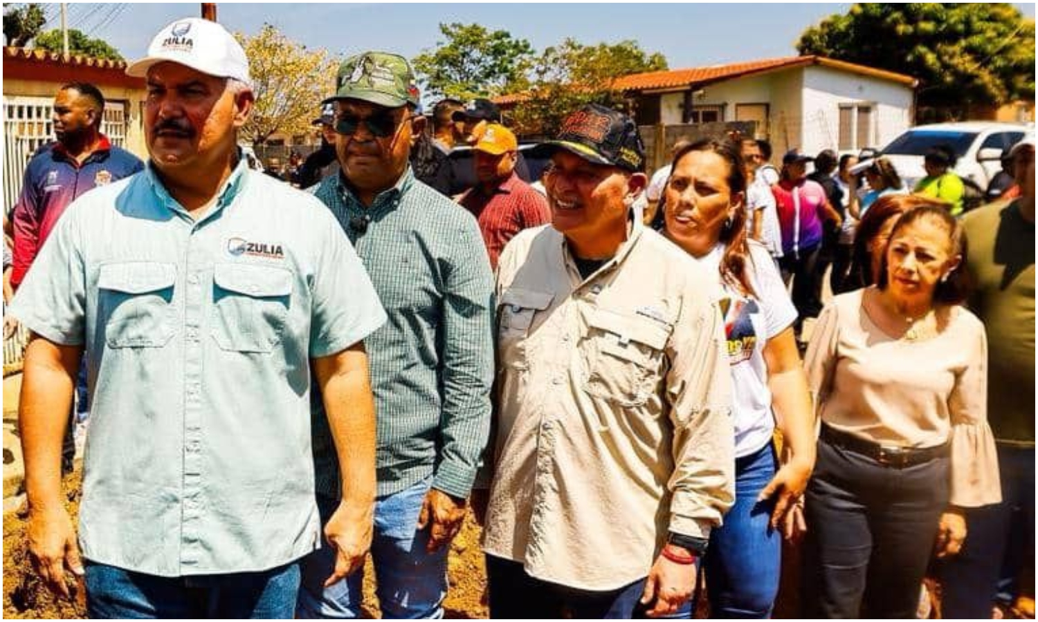 Gobierno arranca obras de agua potable y servidas en la parroquia Francisco Eugenio Bustamante en Maracaibo