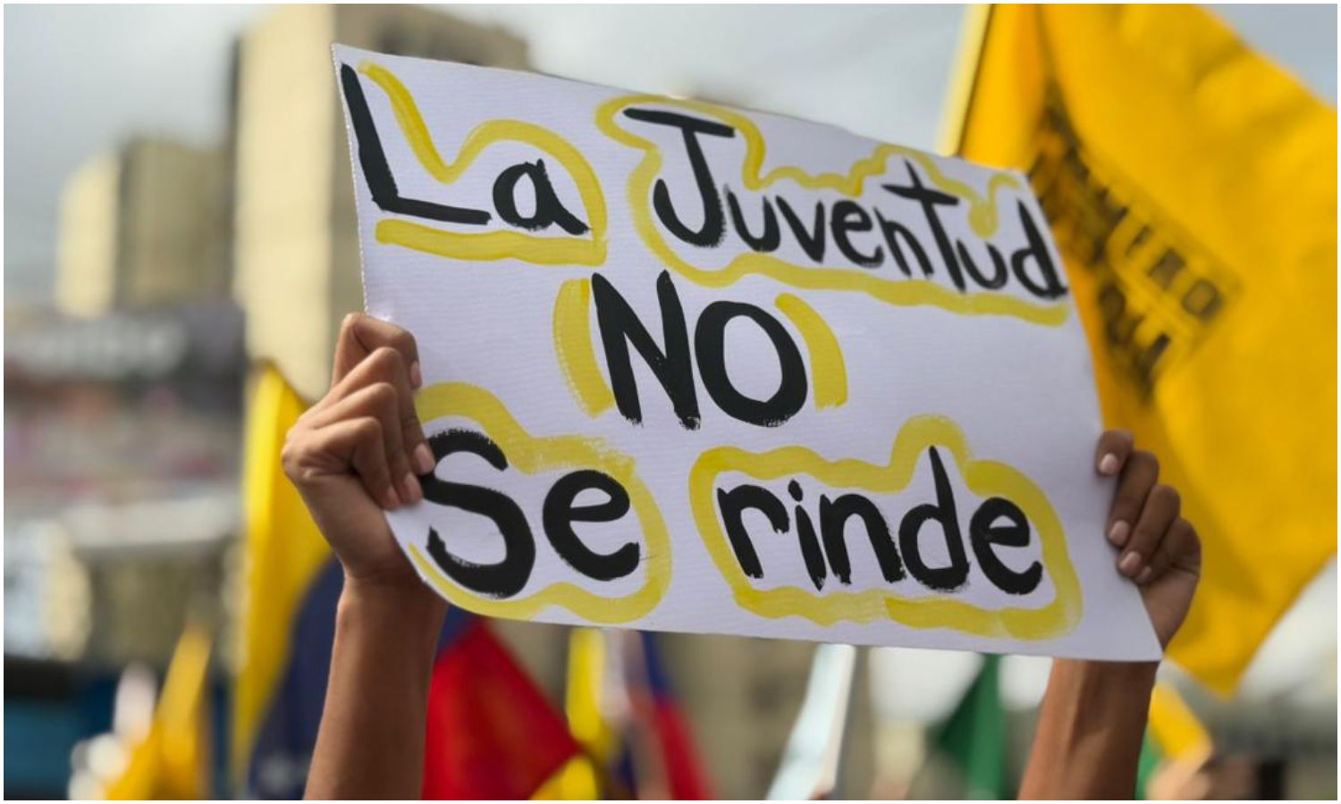 Estudiantes marchan en Maracaibo para exigir libertad de presos políticos
