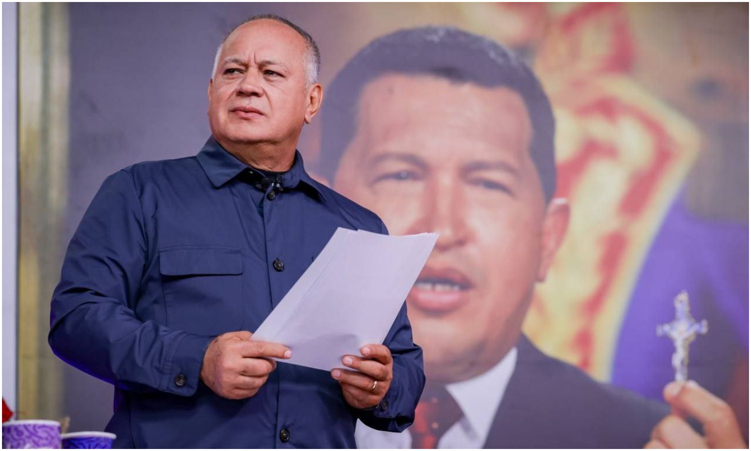 Diosdado Cabello afirma que el diálogo se enfoca en atender a afectados por los sismos y recuperar el oro