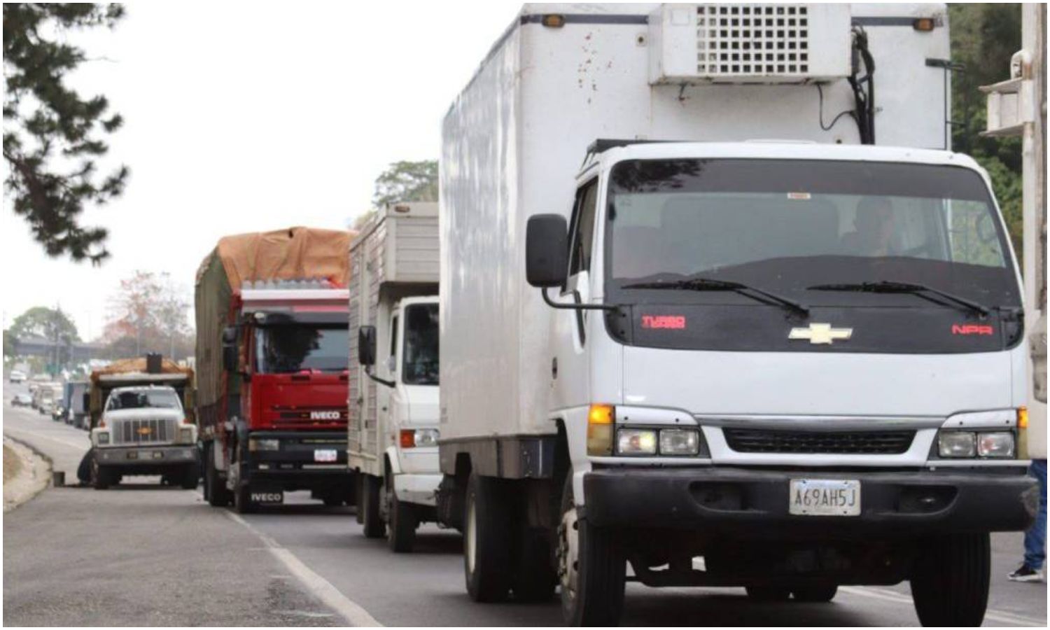 Restringen circulación de vehículos de carga pesada hasta el 4 de mayo