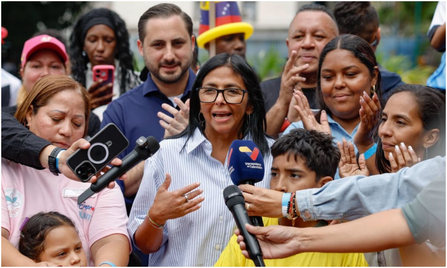 Delcy Rodríguez se deslinda del caso de Alex Saab y afirma que “son asuntos entre Estados Unidos y él”
