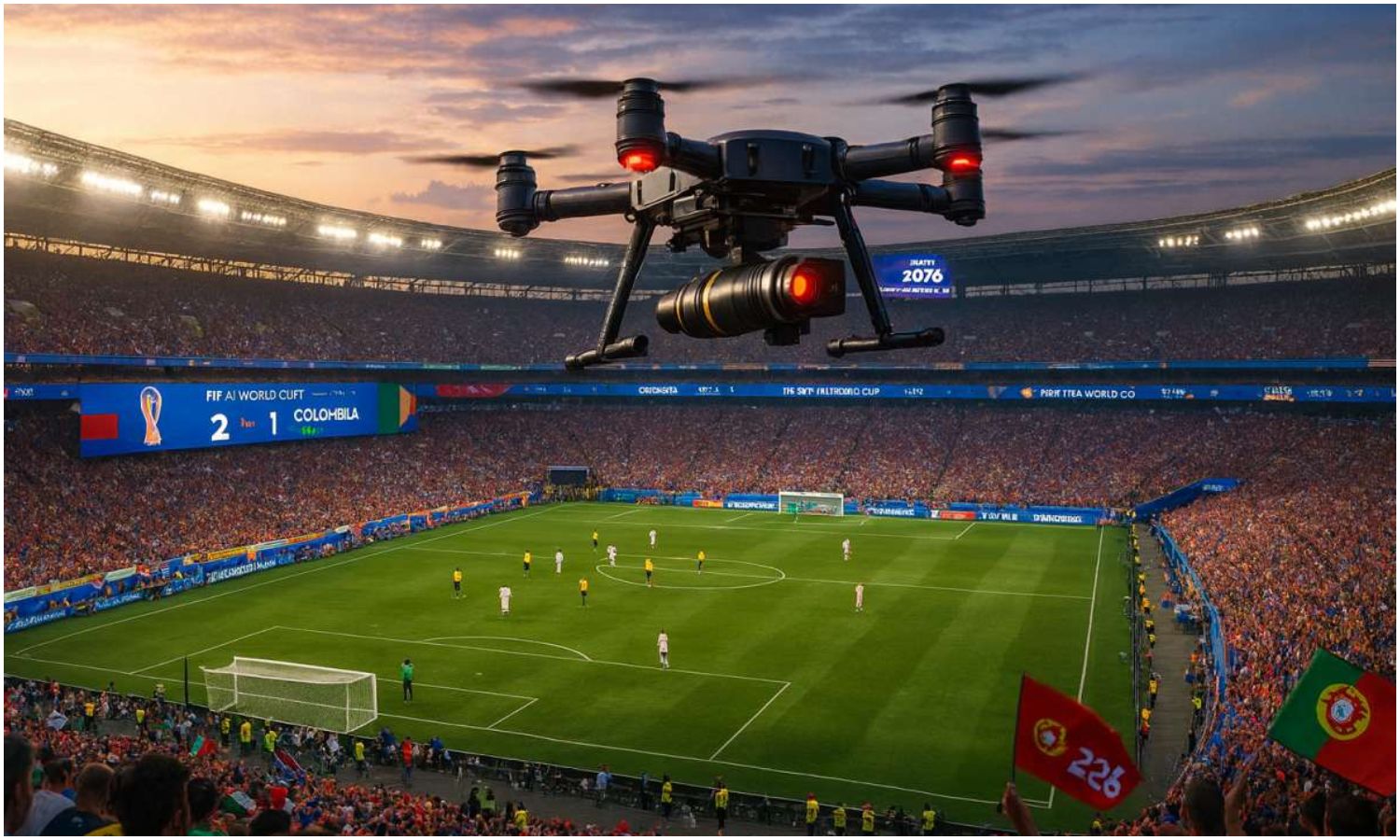 Estados Unidos restringe el uso de drones durante partidos del Mundial por motivos de seguridad