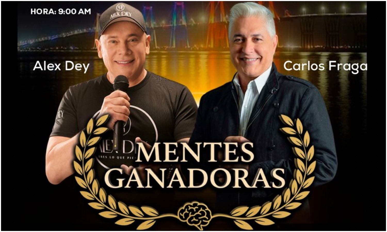 Alex Dey y Carlos Fraga llegan a Maracaibo con su conferencia “Mentes Ganadoras”