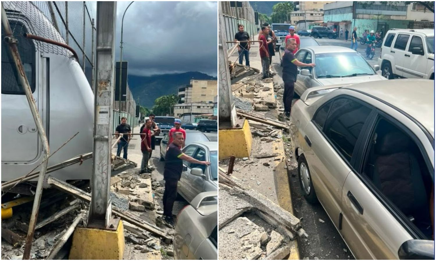 Reportan descarrilamiento de un tren del Metro de Caracas 