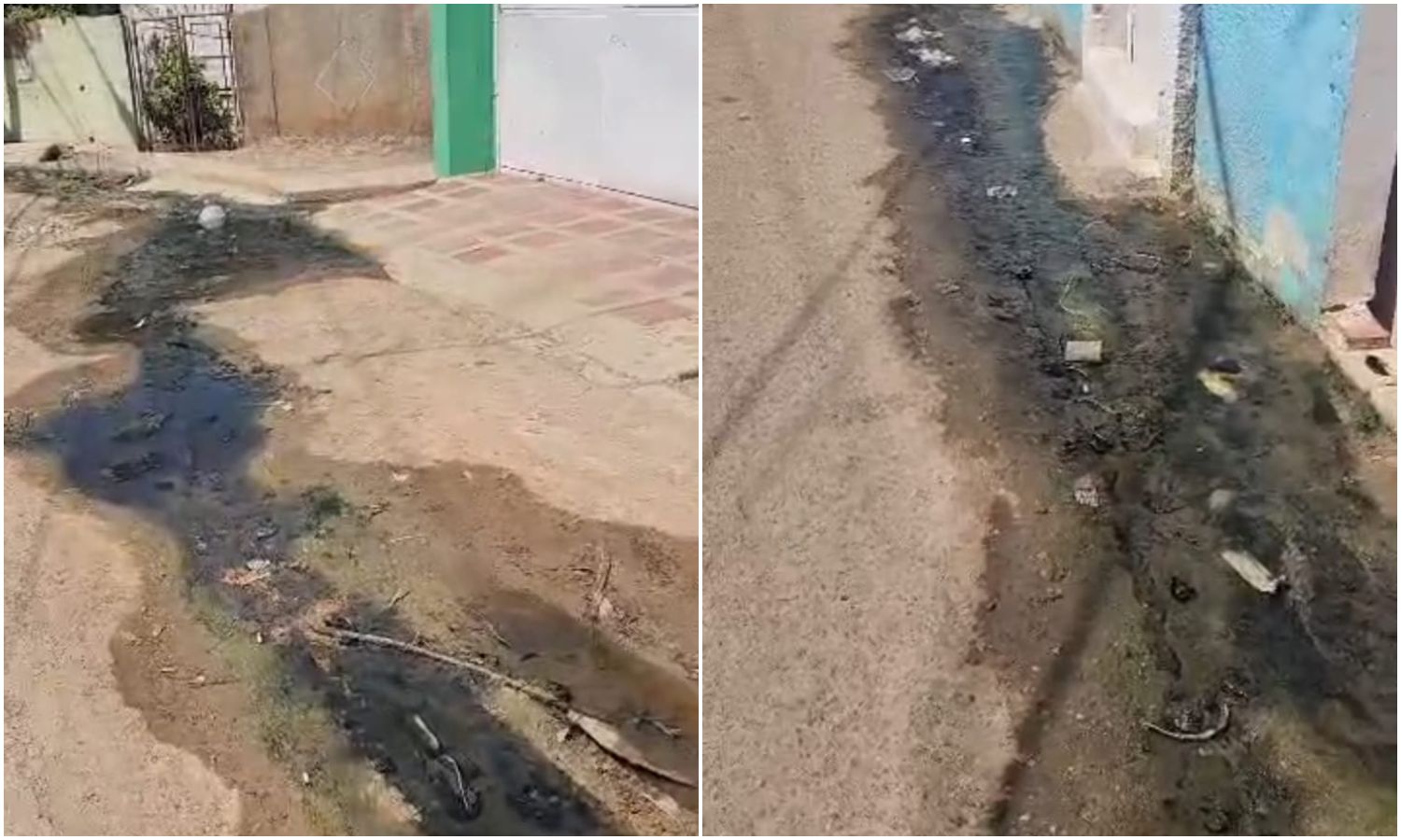 Vecinos del barrio San José denuncian brote de enfermedades por desbordamiento de aguas servidas