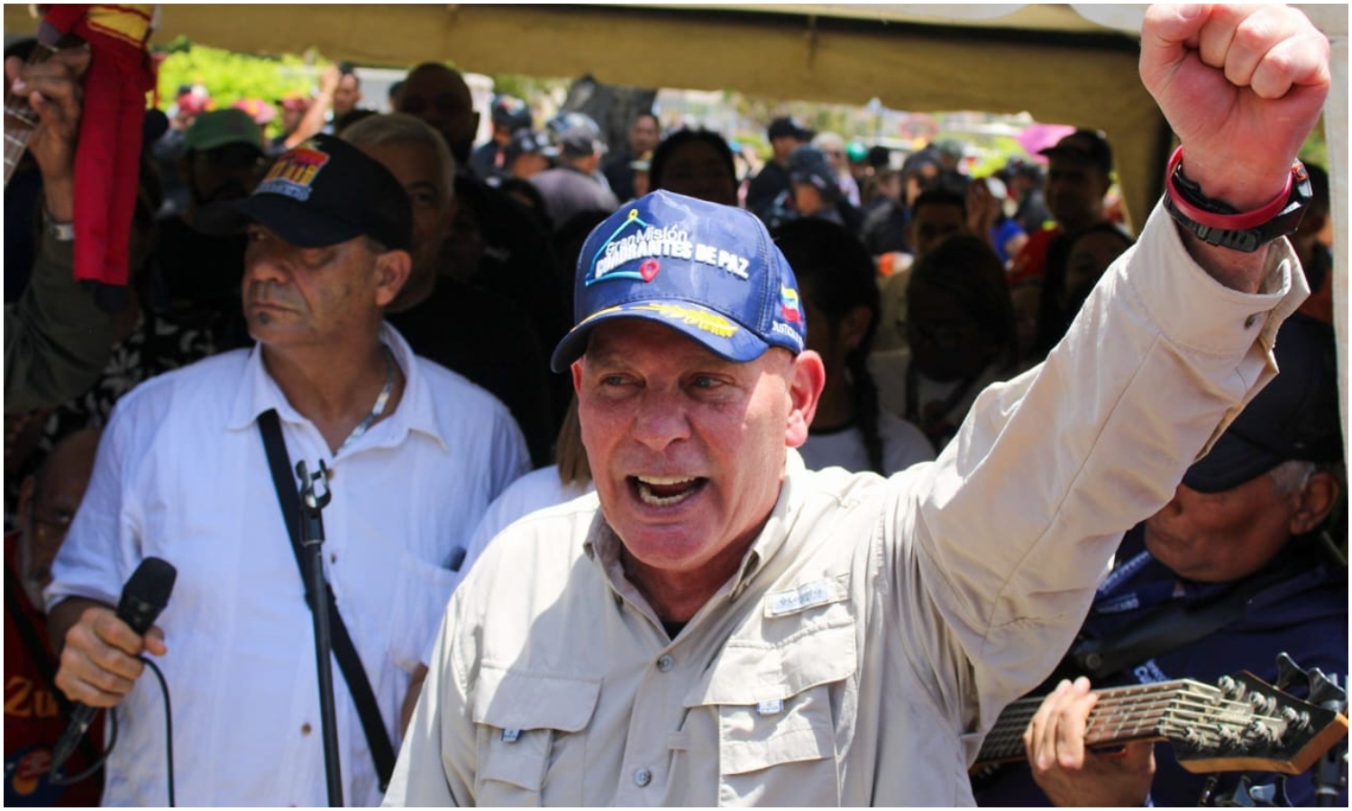 Alcalde Di Martino durante concentración en Maracaibo: “El pueblo unido exige justicia por el presidente Maduro y Cilia Flores”