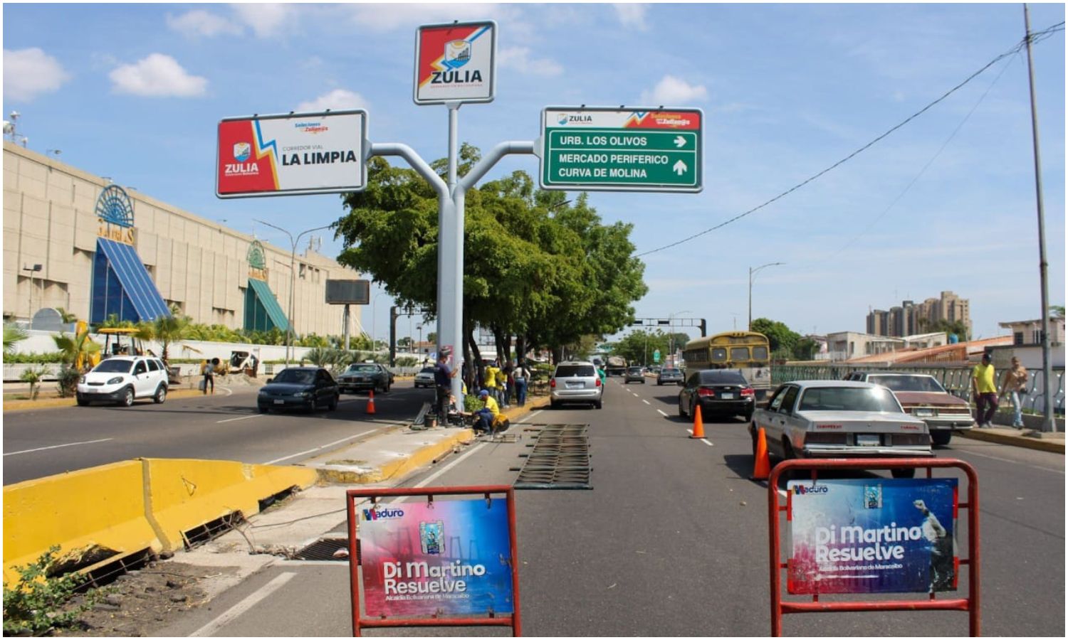 Cerrarán parcialmente La Limpia este 16 y 17 de julio por construcción de paso peatonal frente a Galerías