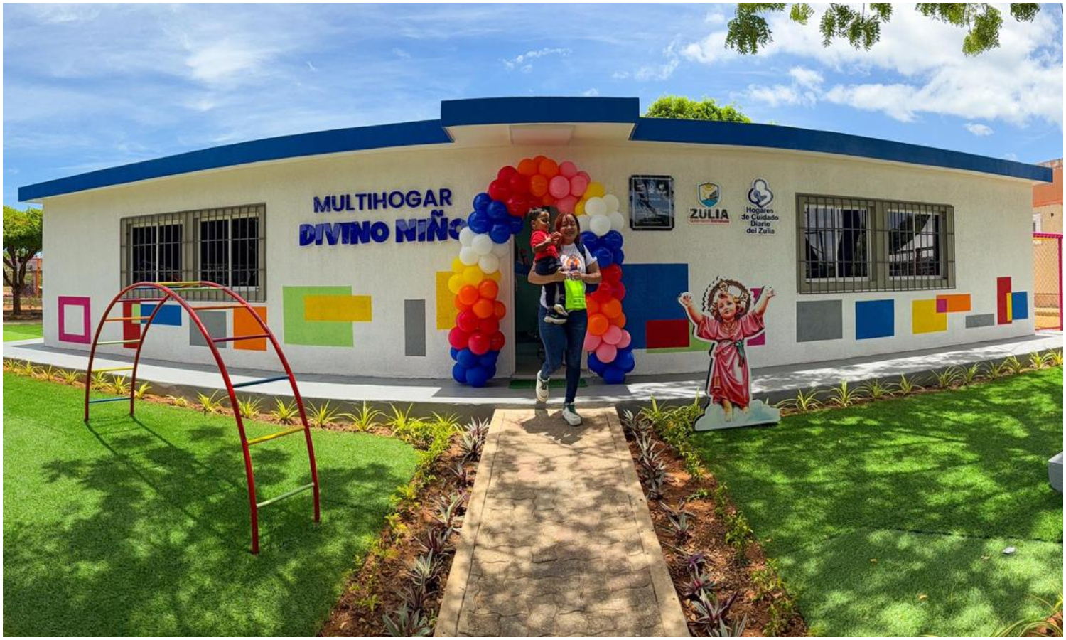 Gobernación del Zulia reinaugura Multihogar Divino Niño para atender a 40 niños en Maracaibo