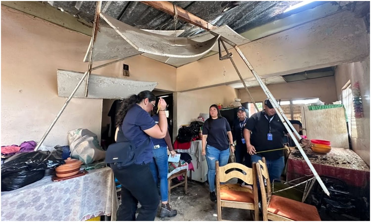 IVIMA inspecciona viviendas afectadas por las recientes tormentas en Maracaibo