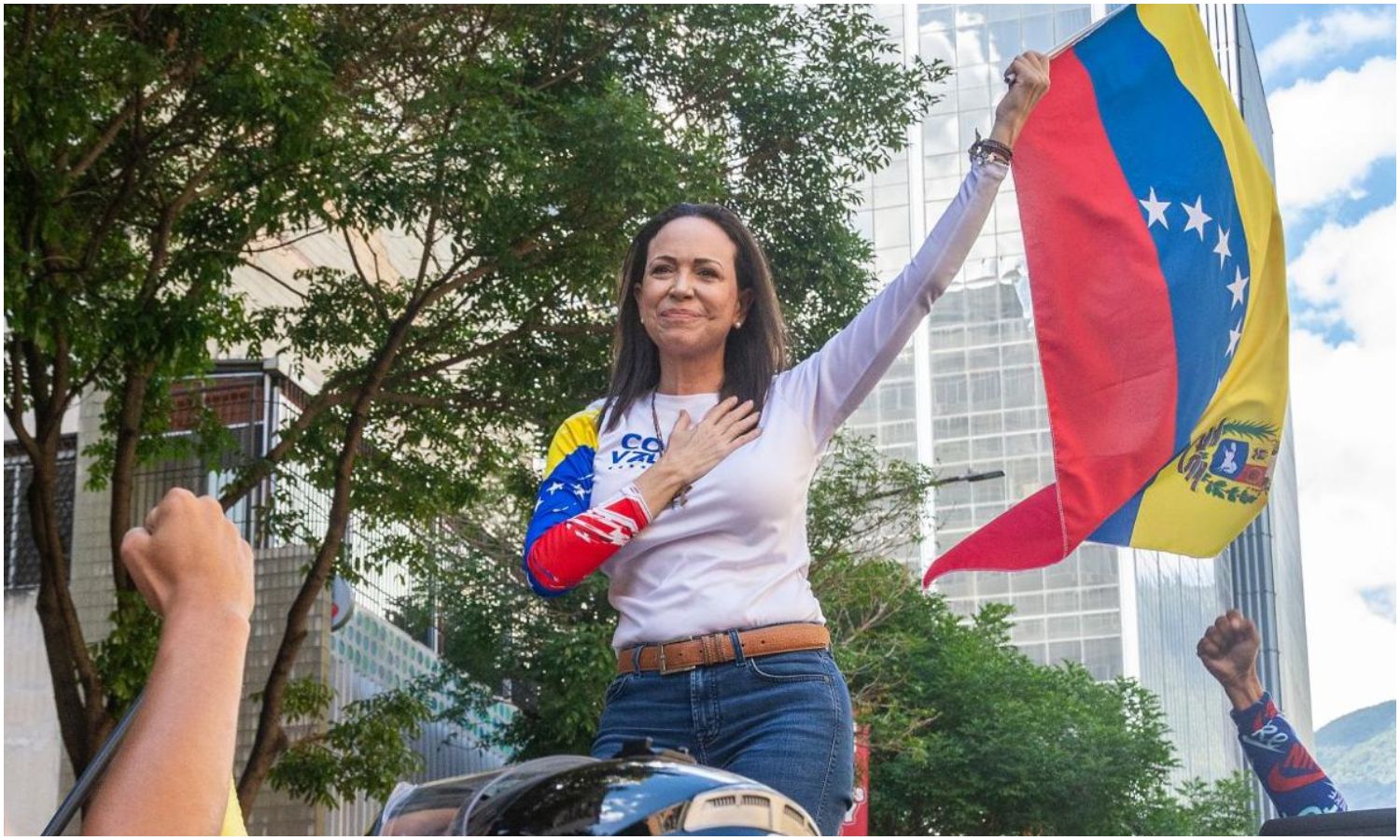 María Corina Machado llama a tomar las calles el 22 de octubre para exigir fecha de elecciones presidenciales