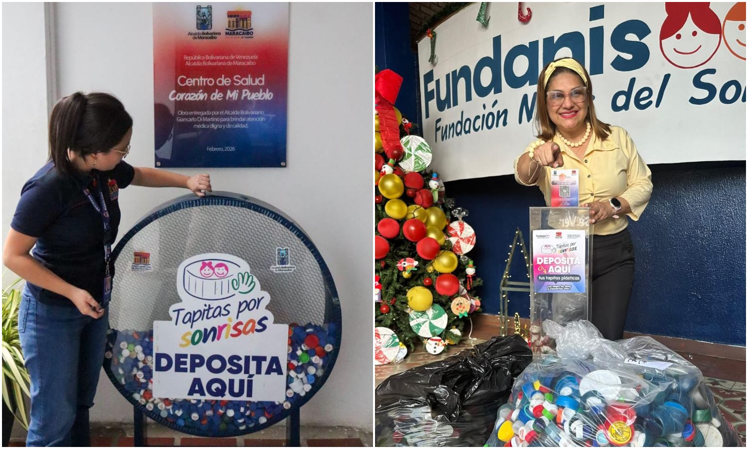 Alcaldía de Maracaibo busca recolectar 2,5 toneladas de tapitas plásticas para apoyar a niños y adolescentes