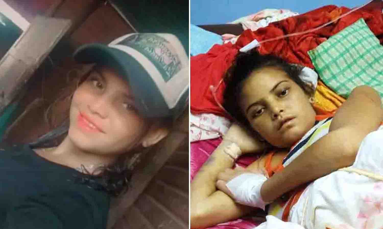 joven herida abierta abdomen