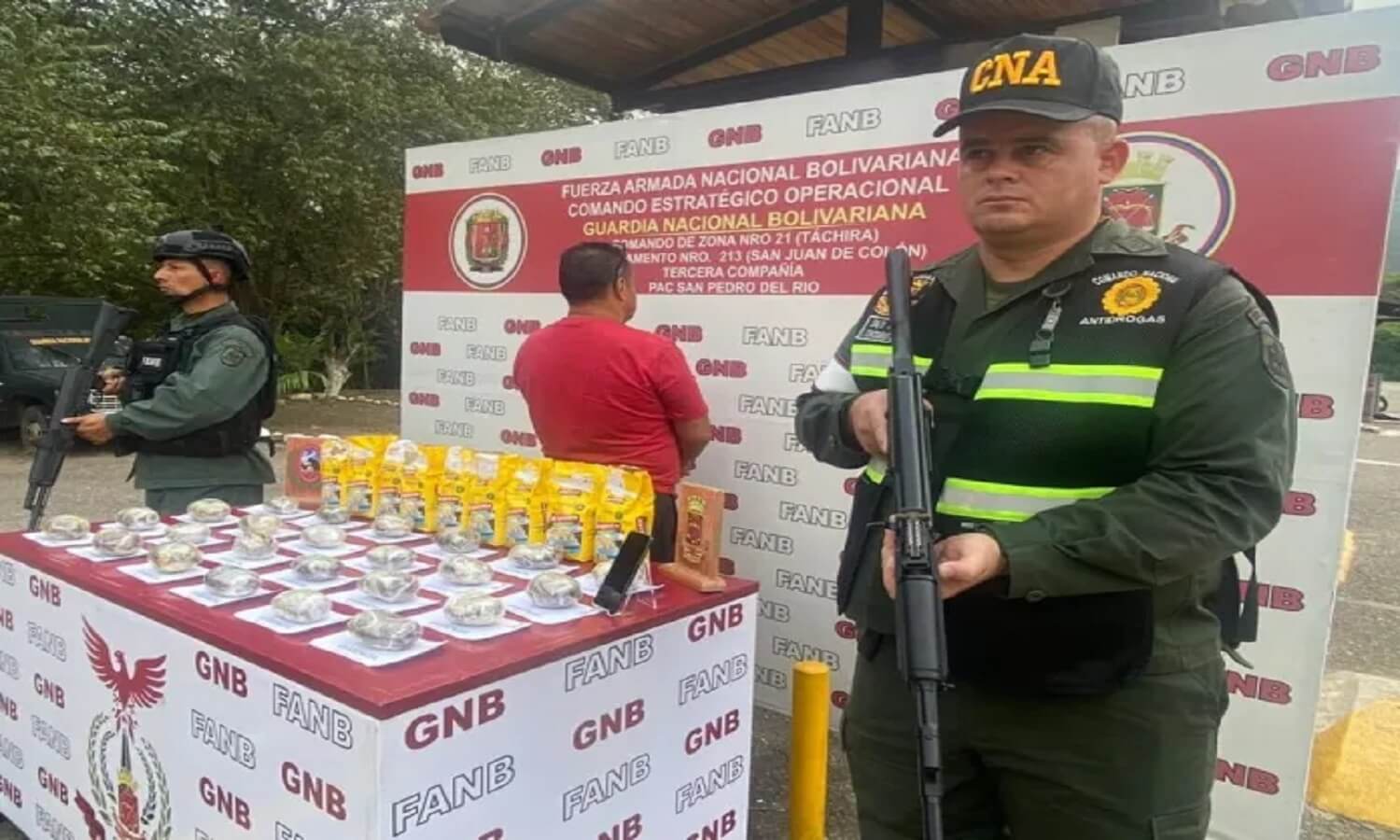 marihuana paquetes de harina