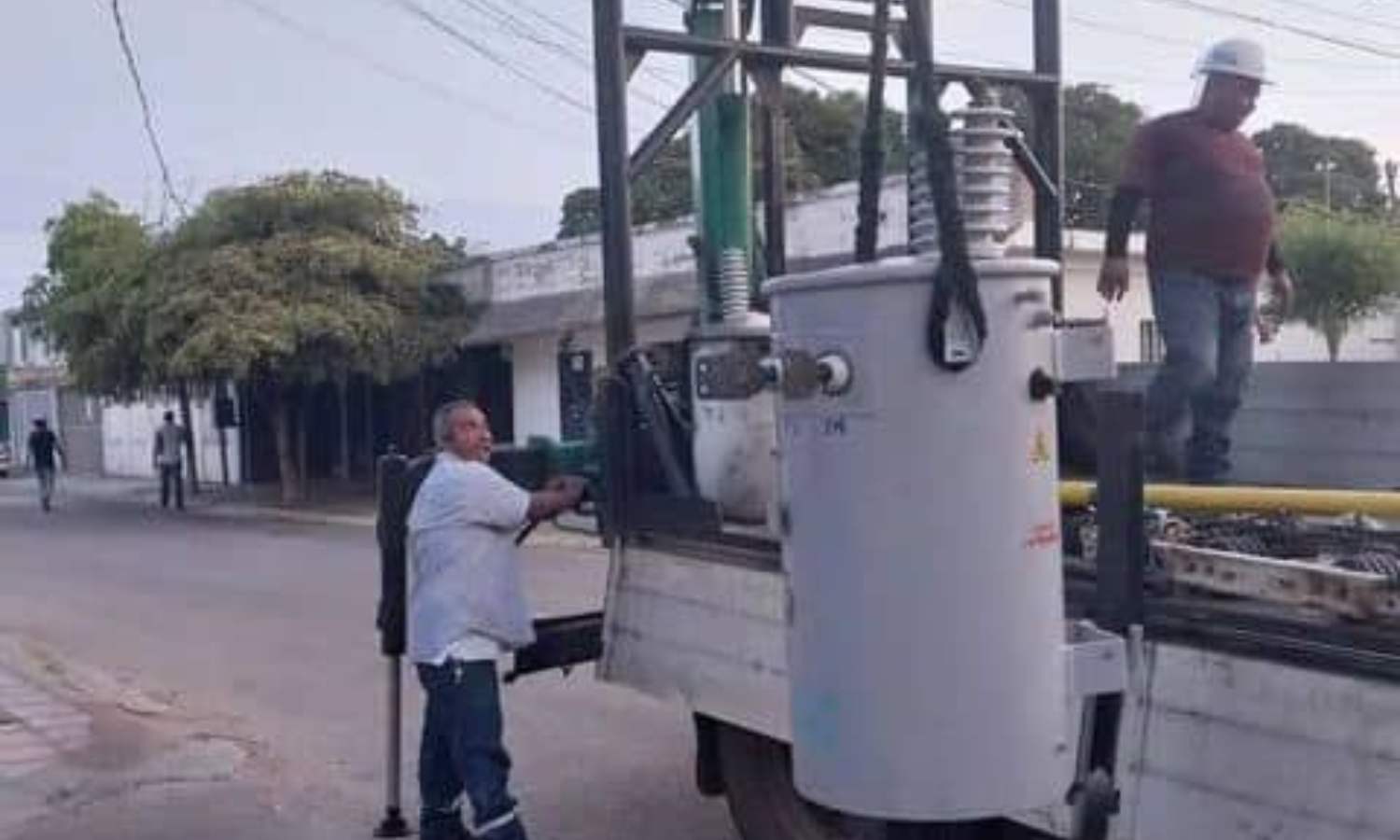Corpoelec transformador San Jacinto