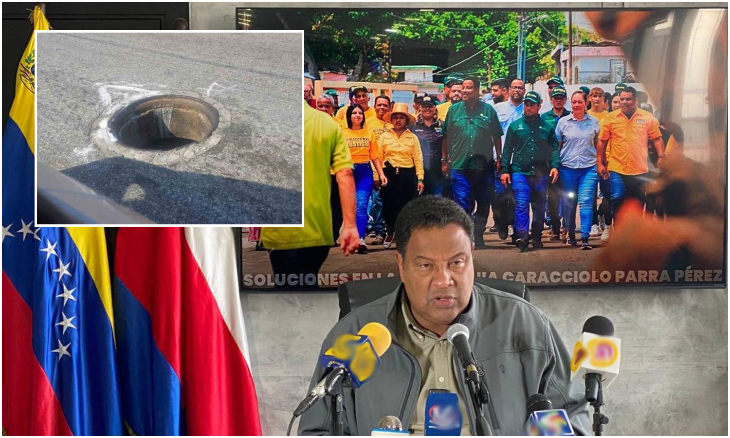 Robo alcantarillas Maracaibo - Rafael Ramírez Colina