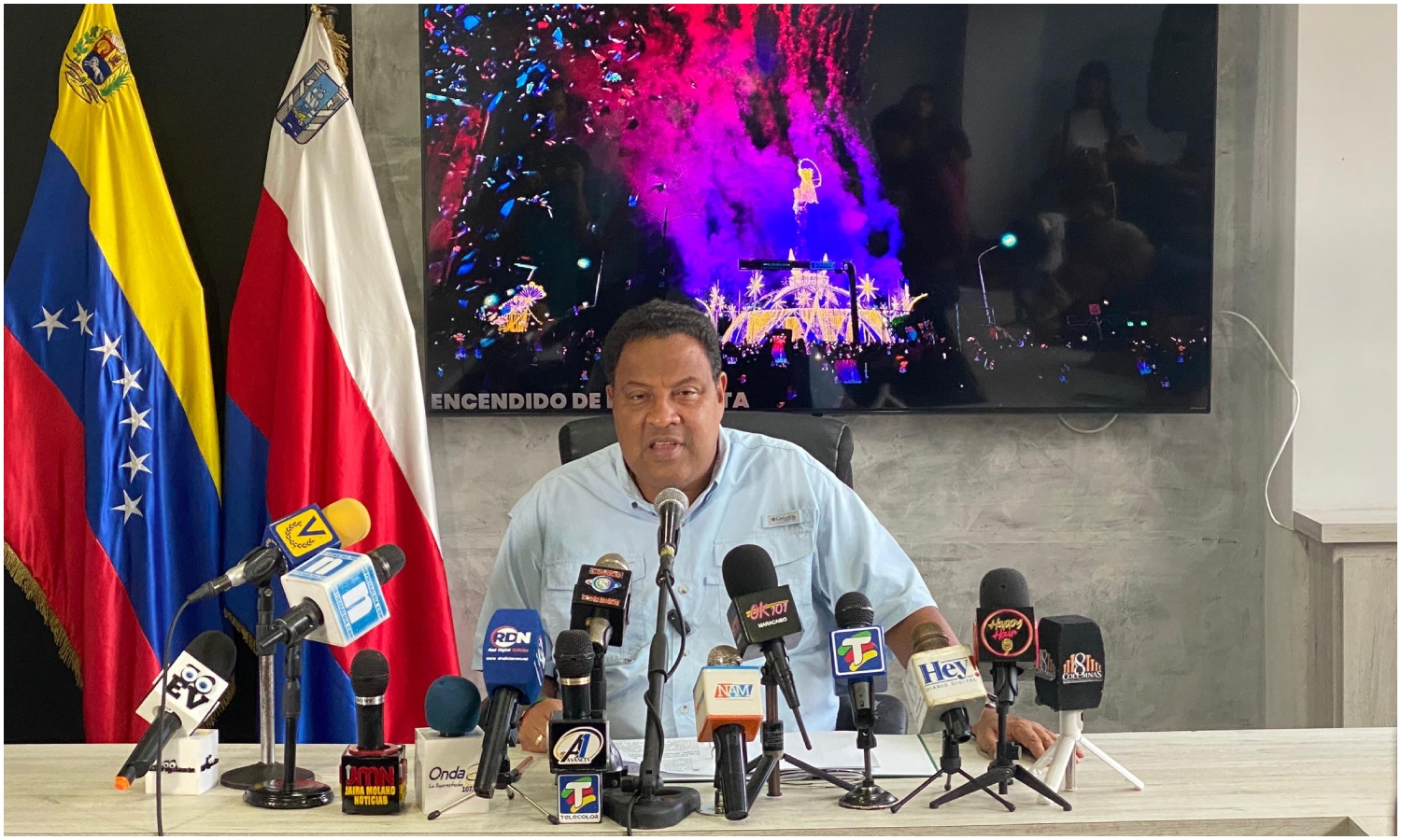 Alcalde de Maracaibo tilda de “sufridores” a personas que rechazan realización del Encendido de Luces de Bella Vista y el Festival de la Orquídea