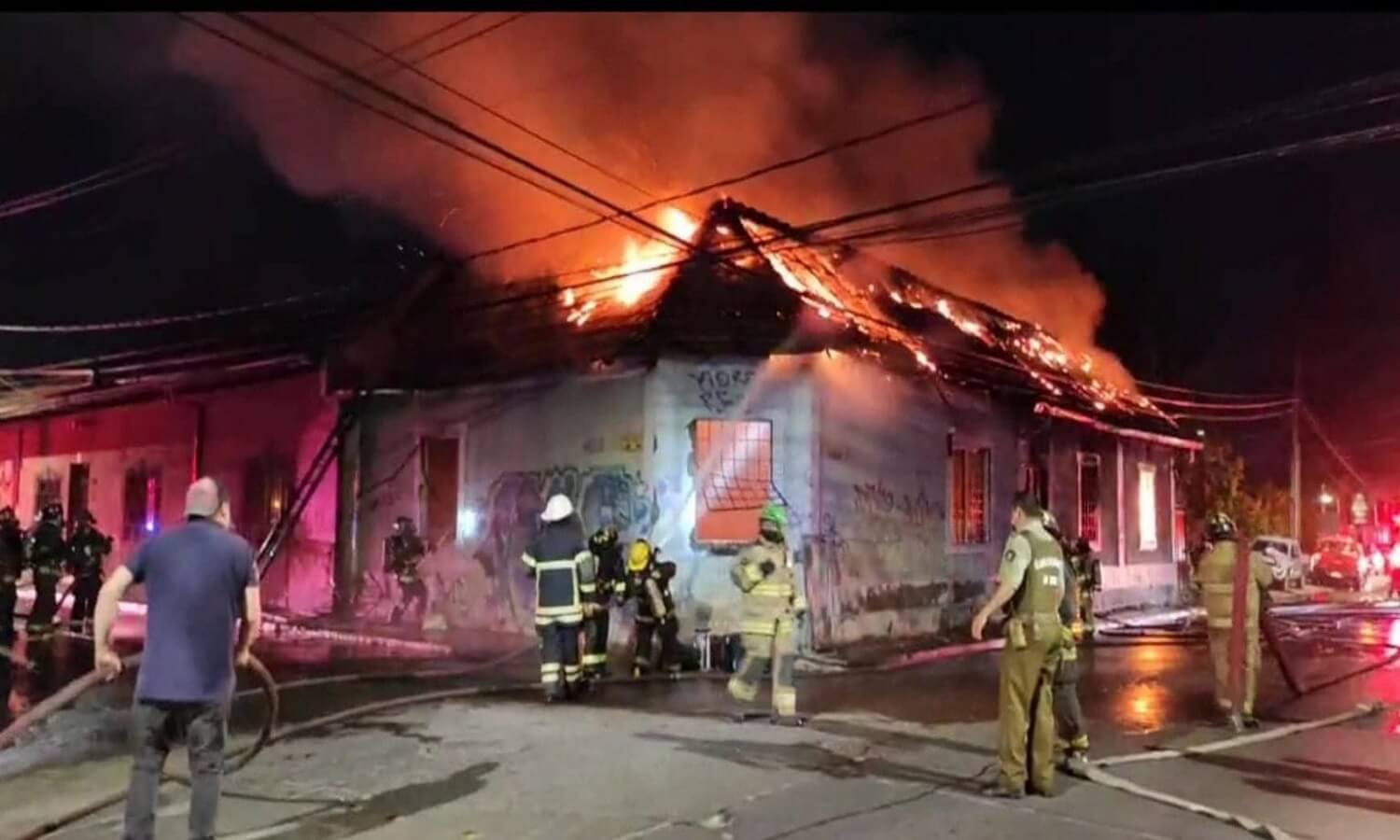incendio chile