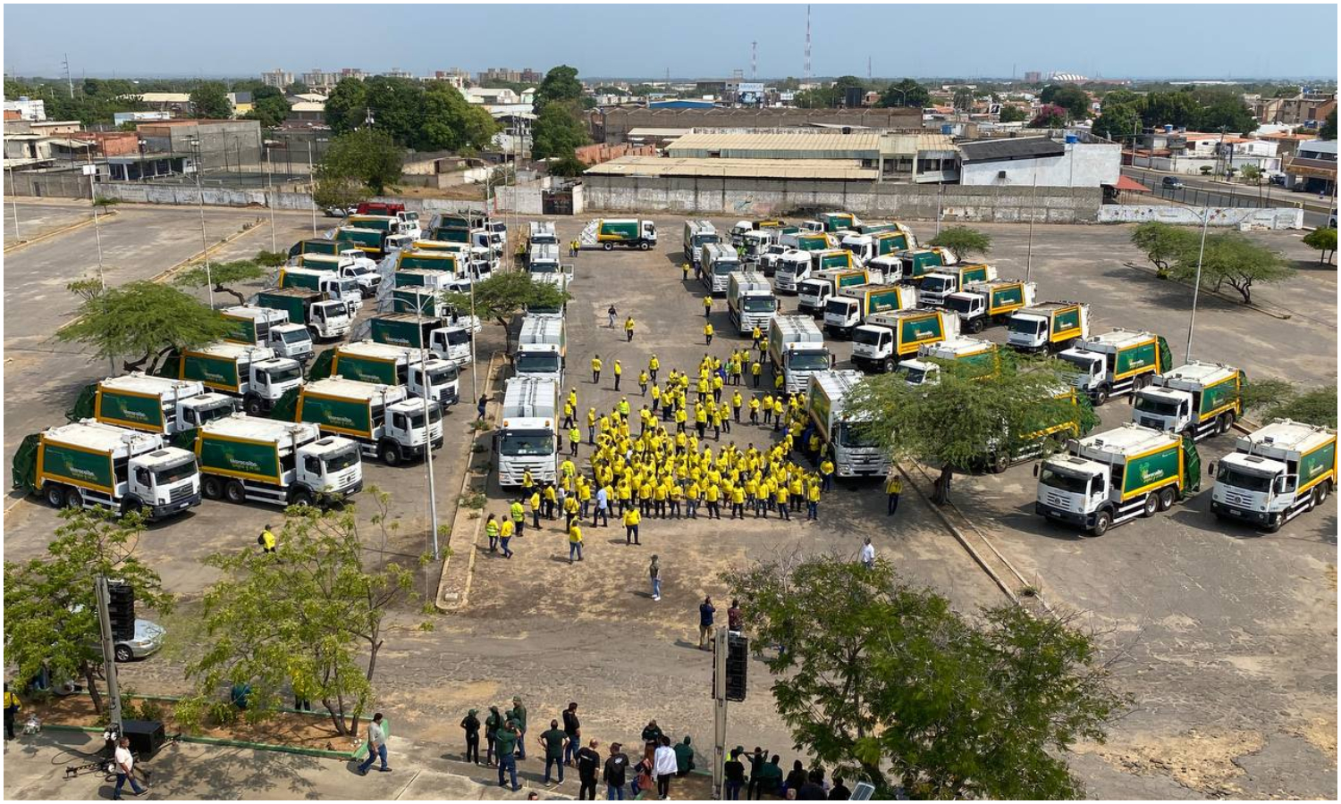 ¡Buenas noticias! Maracaibo aumenta a 56 la flota de camiones compactadores de basura y servidores públicos tendrán seguro HCM