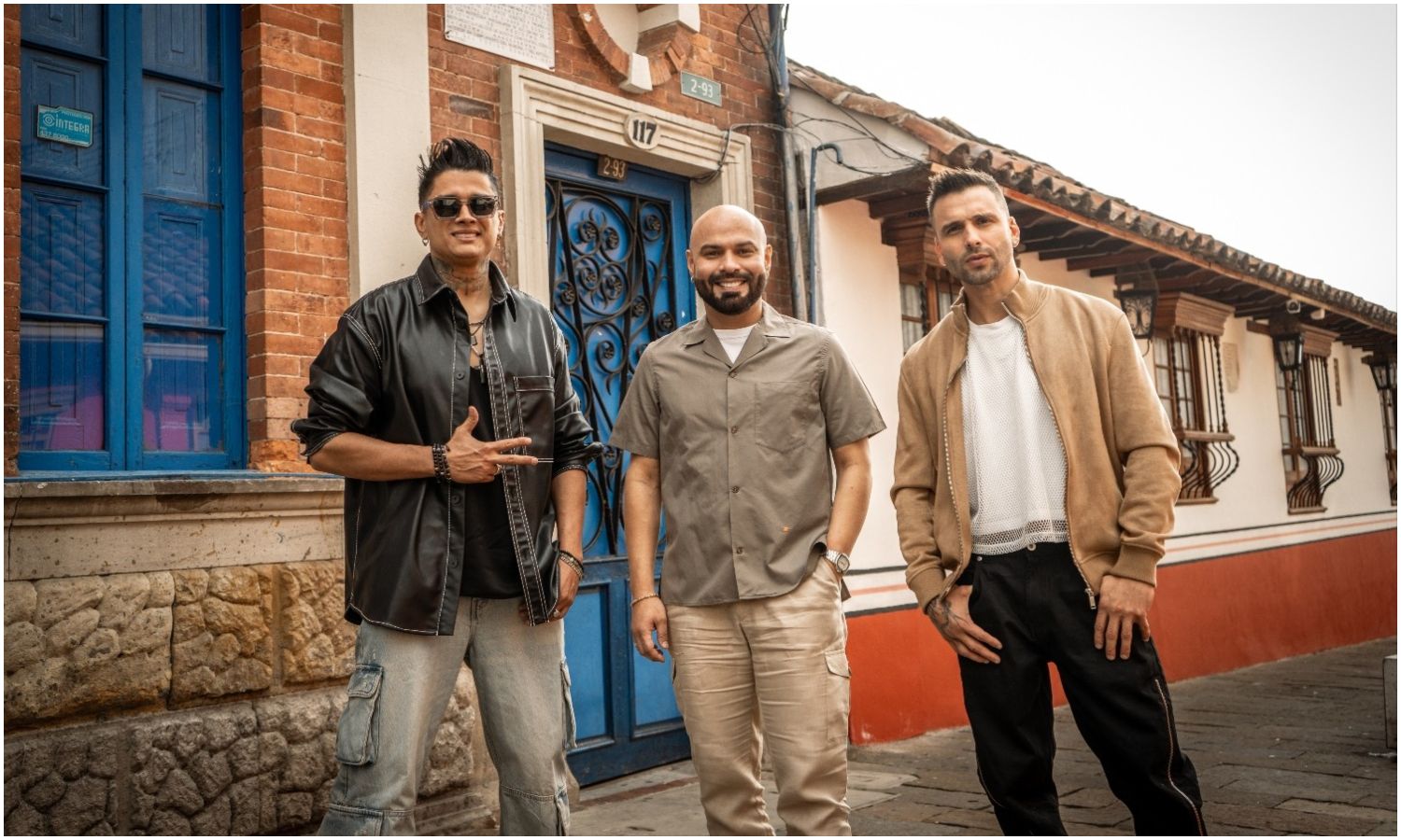 Juan Miguel, Omar Enrique y Christian Daniel