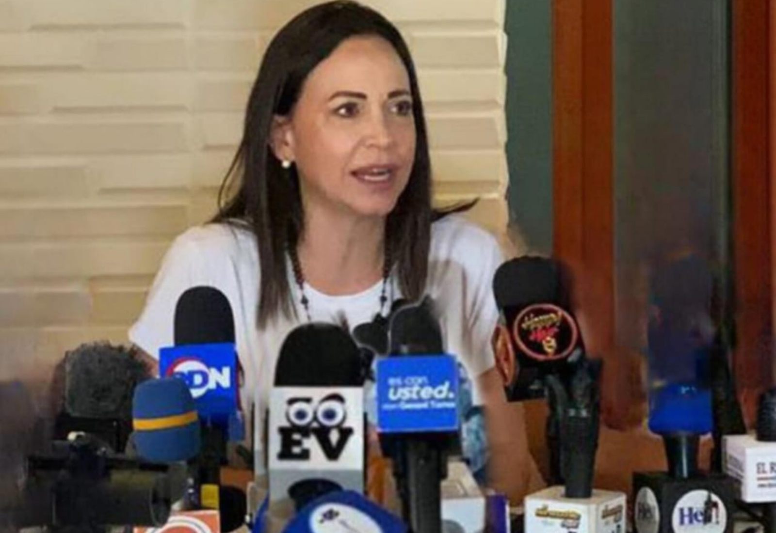 María Corina Machado dijo que Edmundo González tenía que irse de Venezuela porque ya no era seguro para él