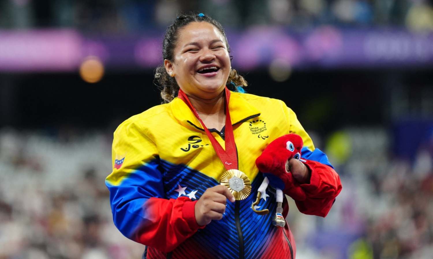 Naibys Morillo hace historia para Venezuela con su medalla de oro en lanzamiento de jabalina en los Juegos Paralímpicos