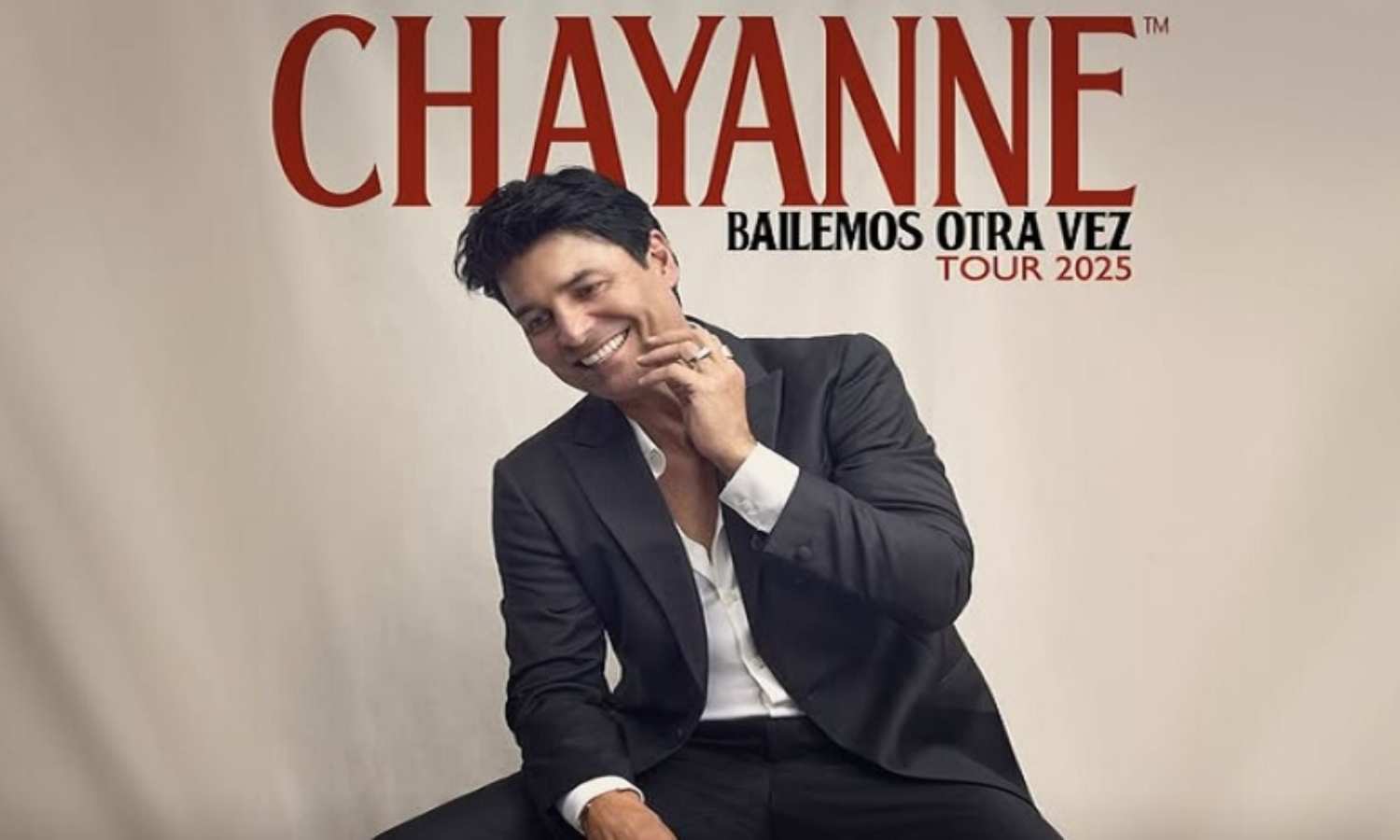 Chayanne vende todas las entradas de su concierto ‘Bailemos Otra Vez’ Tour 2025 con seis meses de anticipación