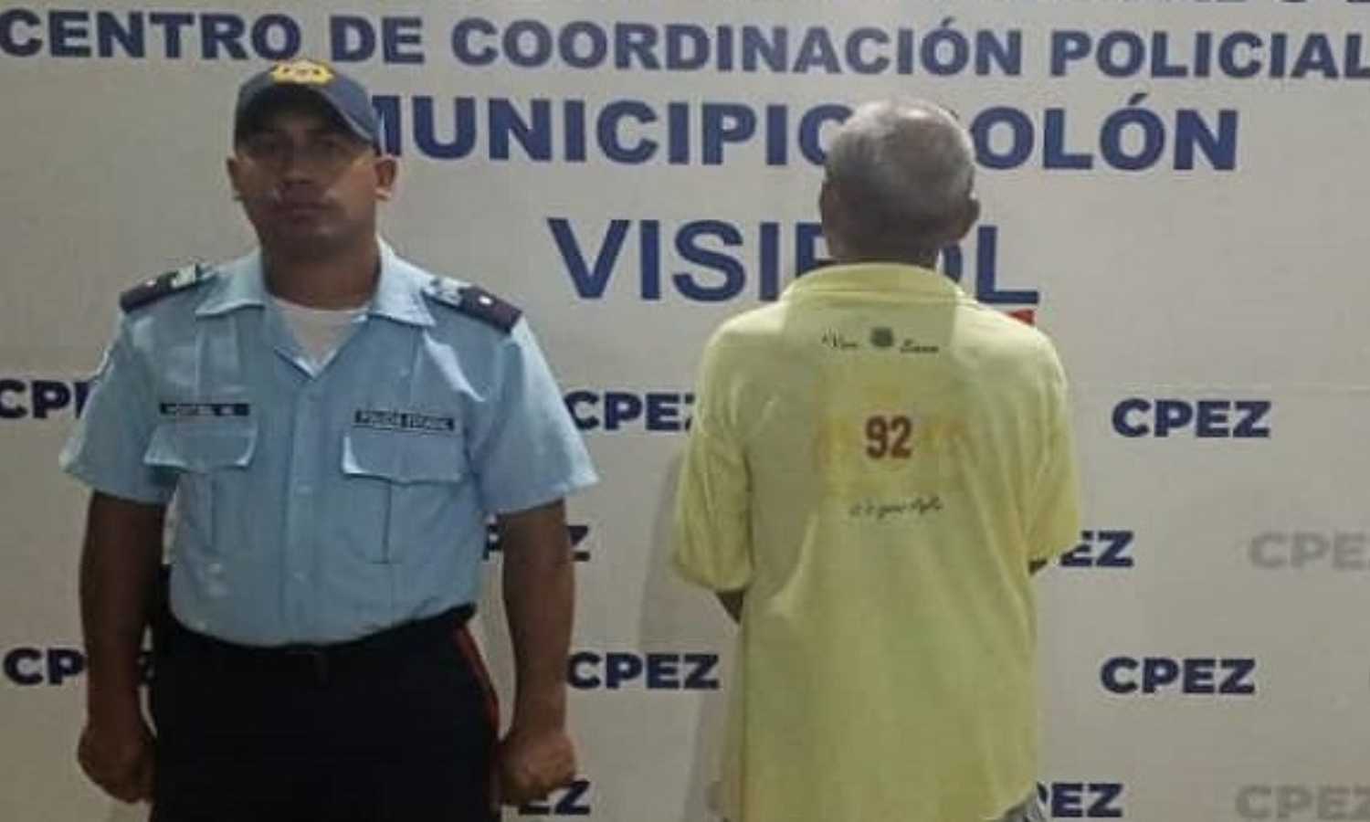 Detienen a sexagenario por presunto abuso a niña de 10 años en Santa Bárbara del Zulia