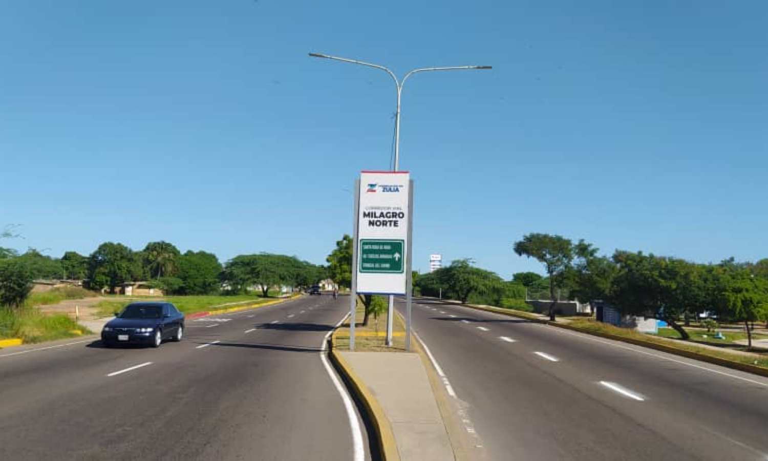 Gobernación del Zulia entrega proyecto de recuperación vial en la avenida Milagro Norte de Maracaibo