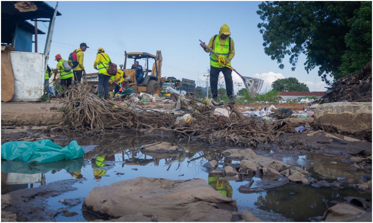 Alcaldía refuerza recolección de desechos sólidos durante el mes de diciembre en las 18 parroquias de Maracaibo