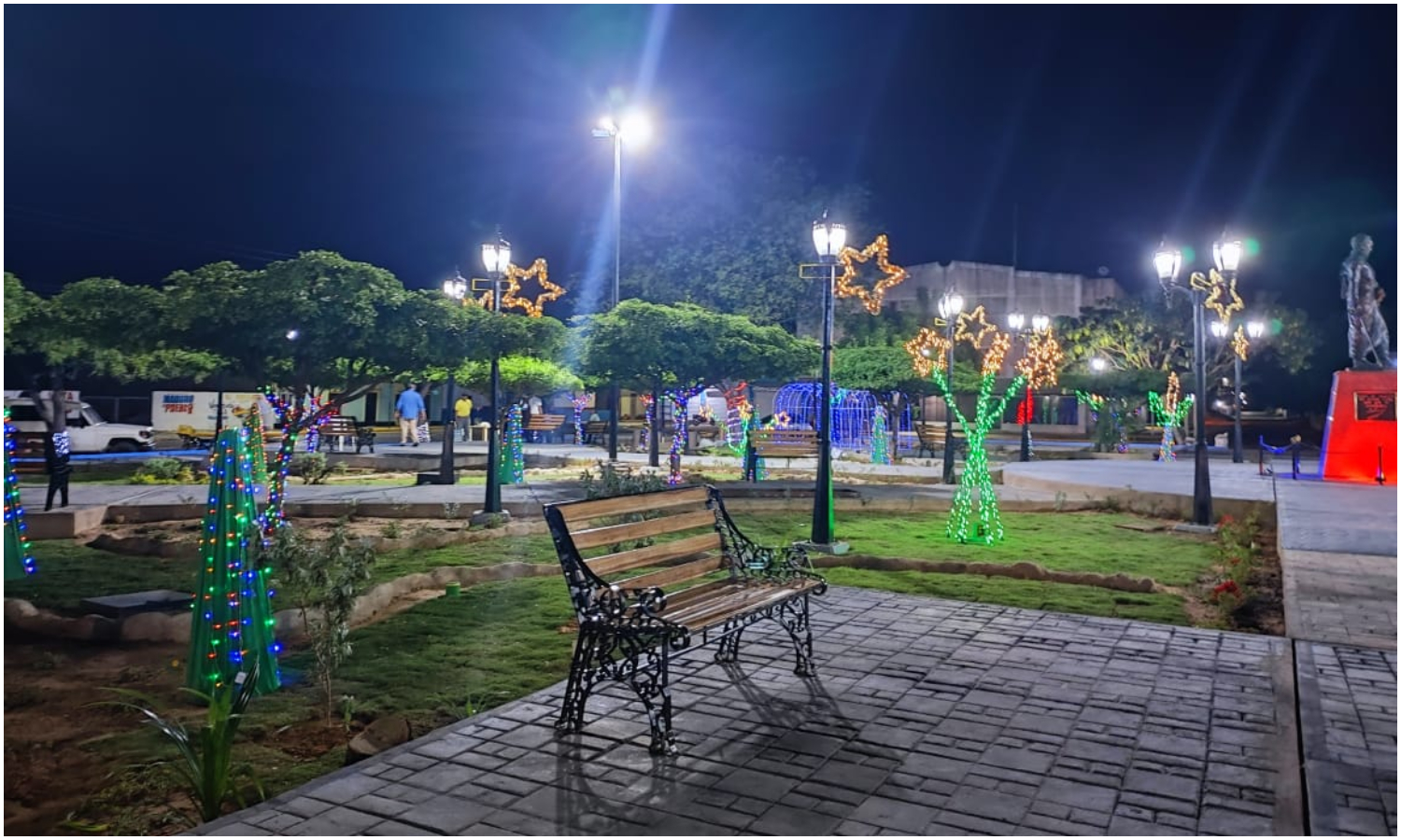 Dabajuro estrena su avenida y Plaza Bolívar modernizada con actividades para esta Navidad