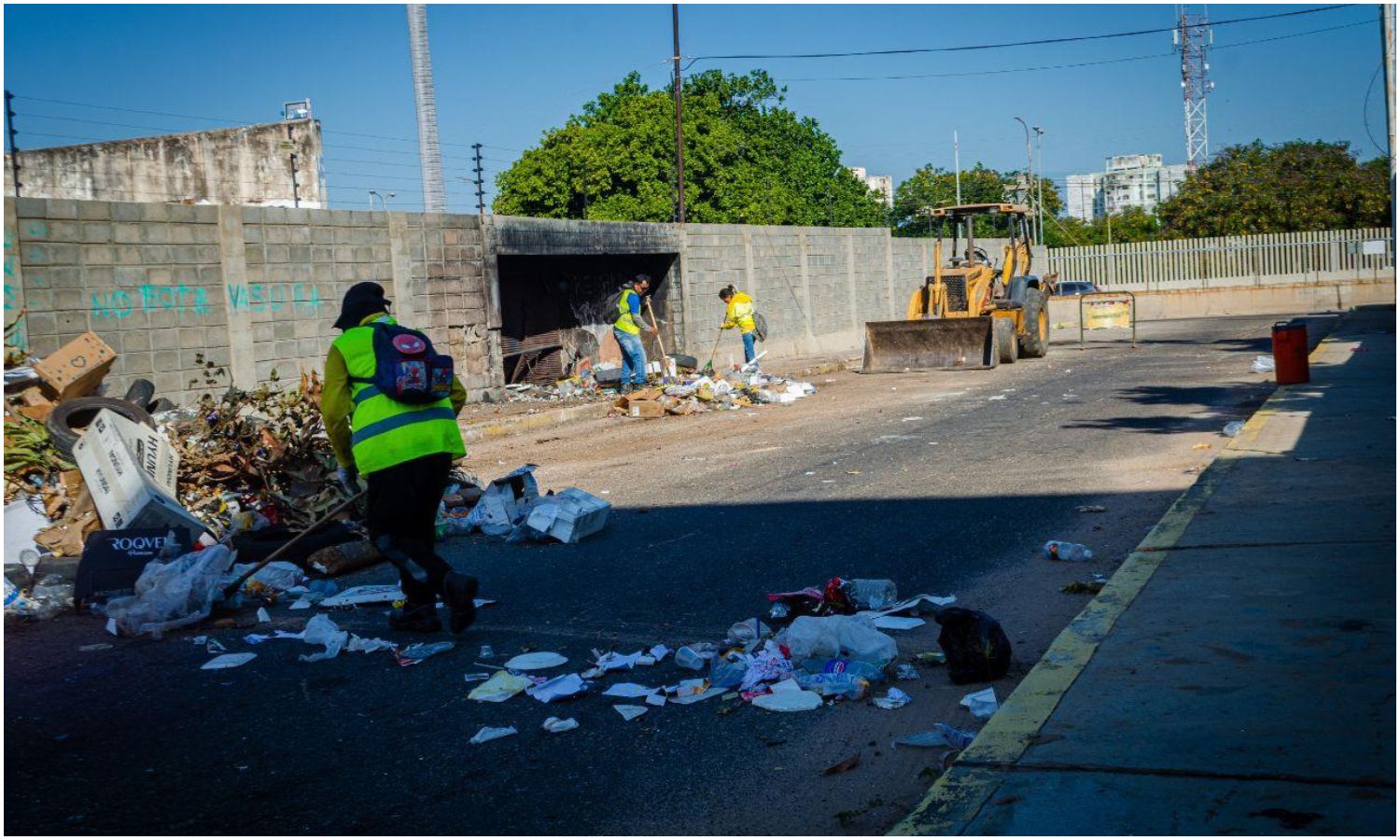 Maracaibo logra reducir puntos críticos de desechos en un 80 por ciento durante el mes de enero