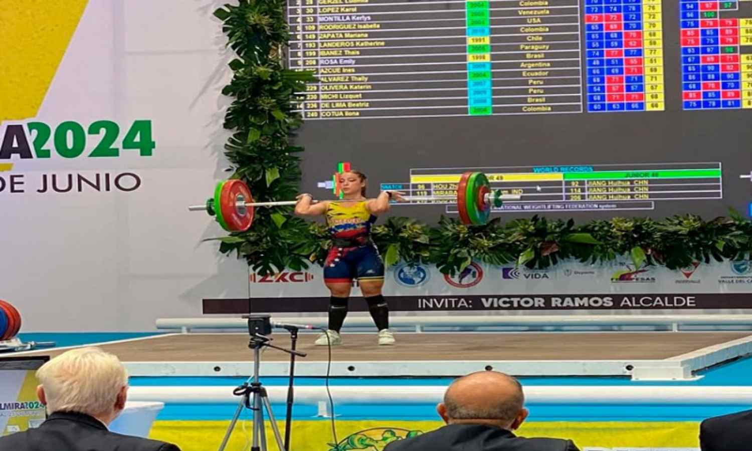 Venezuela gana el Campeonato Panamericano de Pesas Junior en Cuba