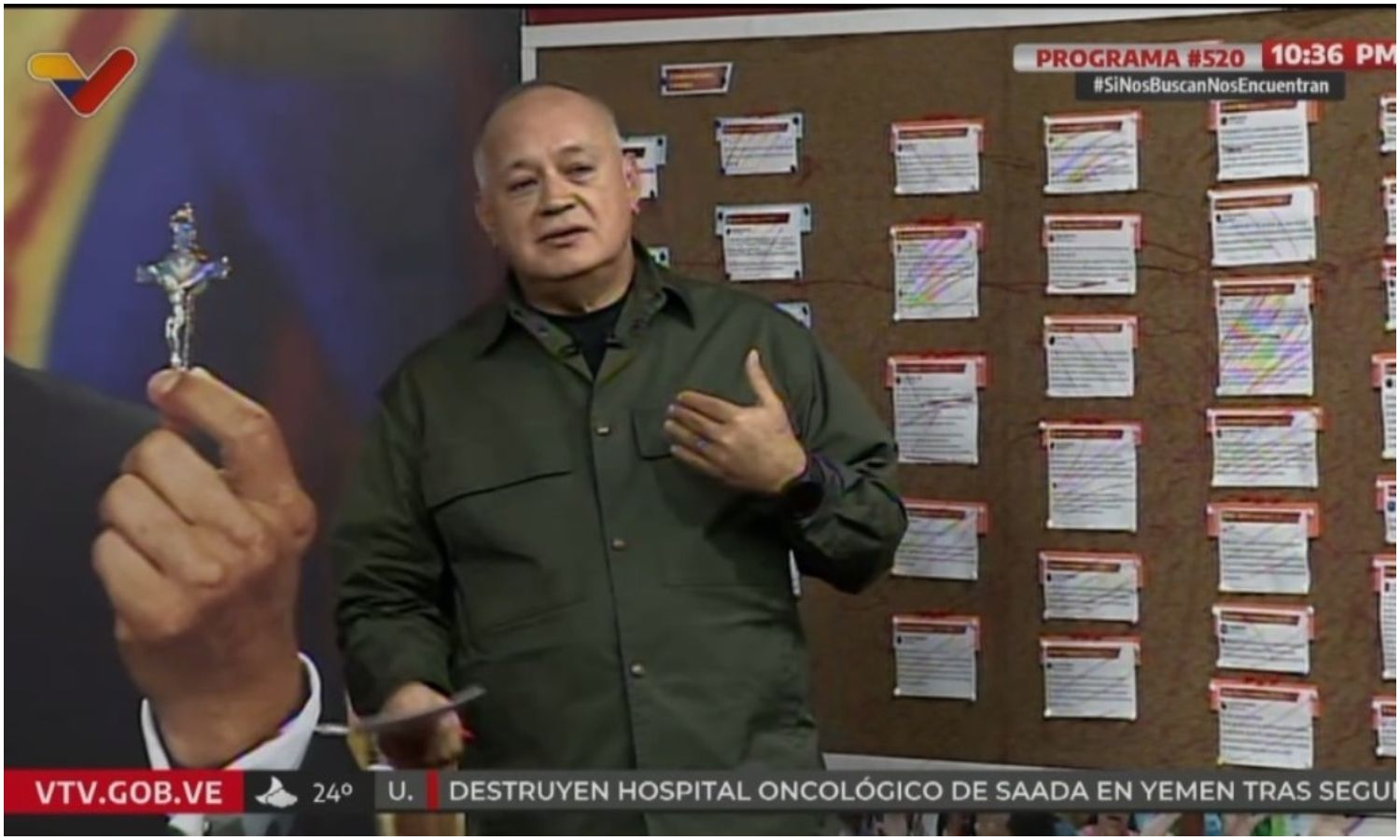 Diosdado Cabello niega escape de exrefugiados en Embajada de Argentina: aseguró que fue negociada