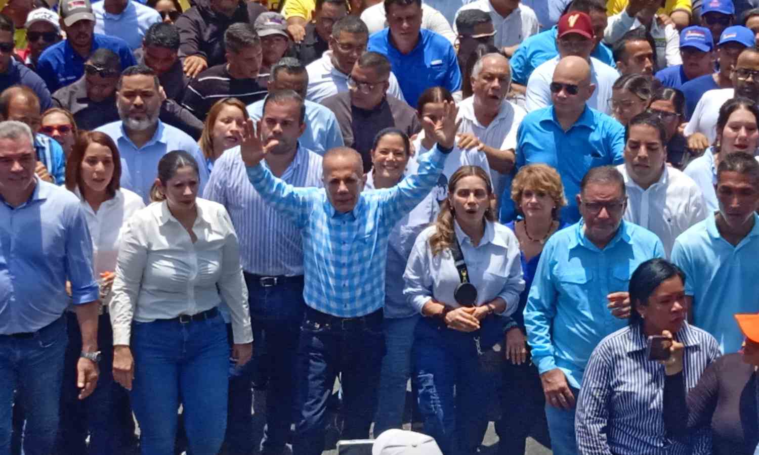 Manuel Rosales inscripcion CNE elecciones 25 mayo 2025