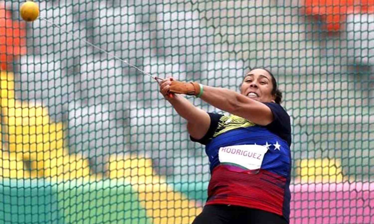 Rosa Rodríguez brilla en el Campeonato Suramericano de Mayores en Argentina tras ganar el oro en lanzamiento de martillo