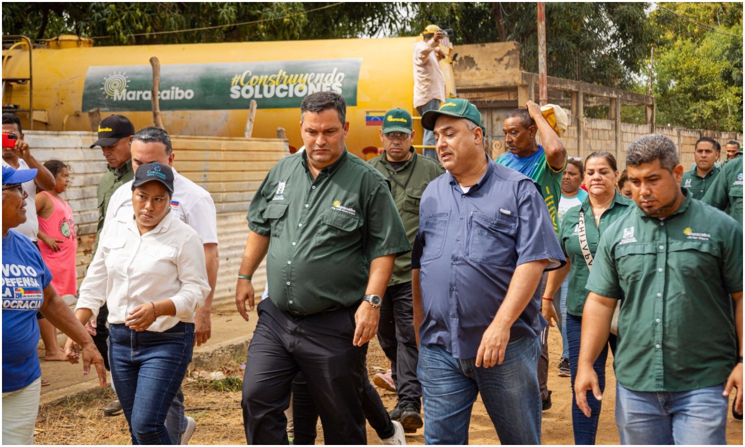 Alcaldía de Maracaibo lleva una jornada integral de infraestructura a la parroquia Antonio Borjas Romero