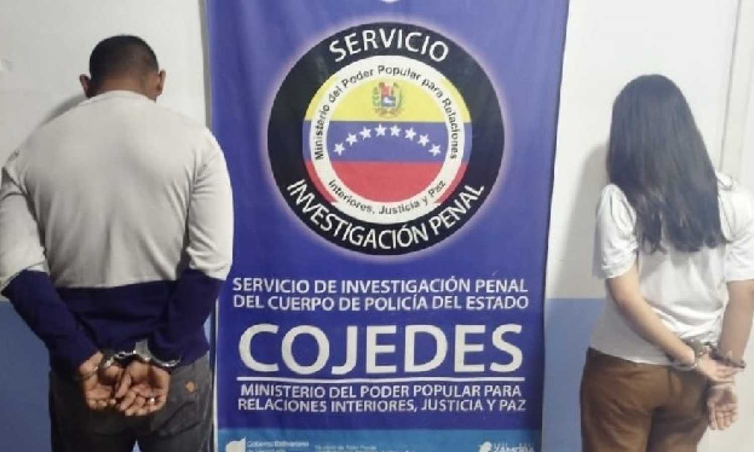 Capturan en Cojedes a madre y padrastro por abuso a menor de 11 años