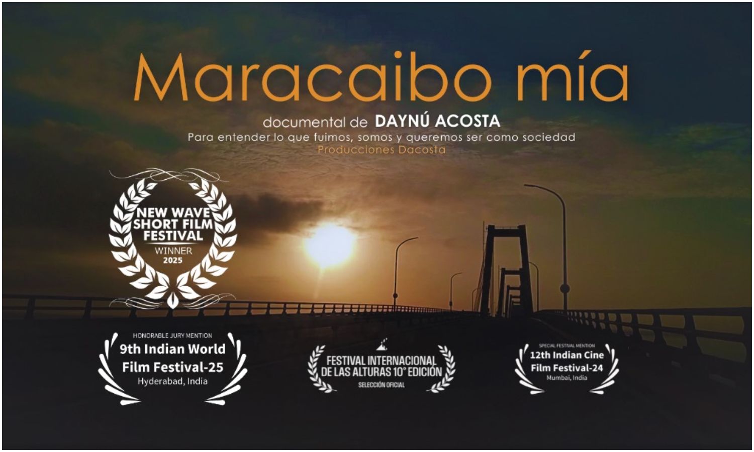 Maracaibo mía es galardonado como mejor documental internacional en el Festival de Cine de Munich