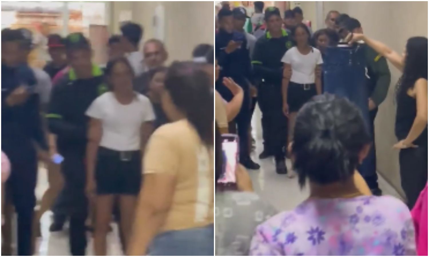 Capturan a mujer por presuntamente hurtar mercancía en Gran Bazar (+Video)