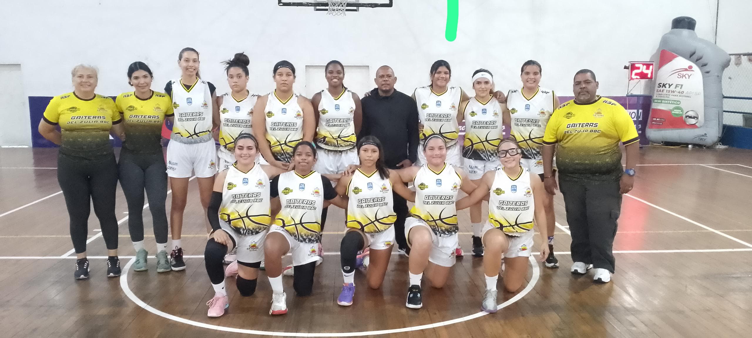 Gaiteras del Zulia cayó en su debut en la Superliga Femenina de Baloncesto