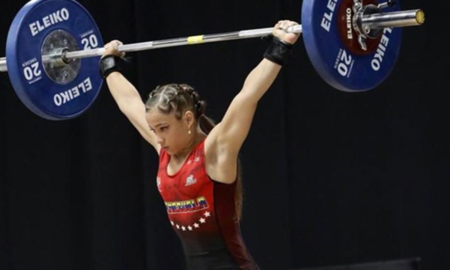 Kerlys Montilla triunfa con oro en el Campeonato Nacional de Levantamiento de Pesas en La Guaira