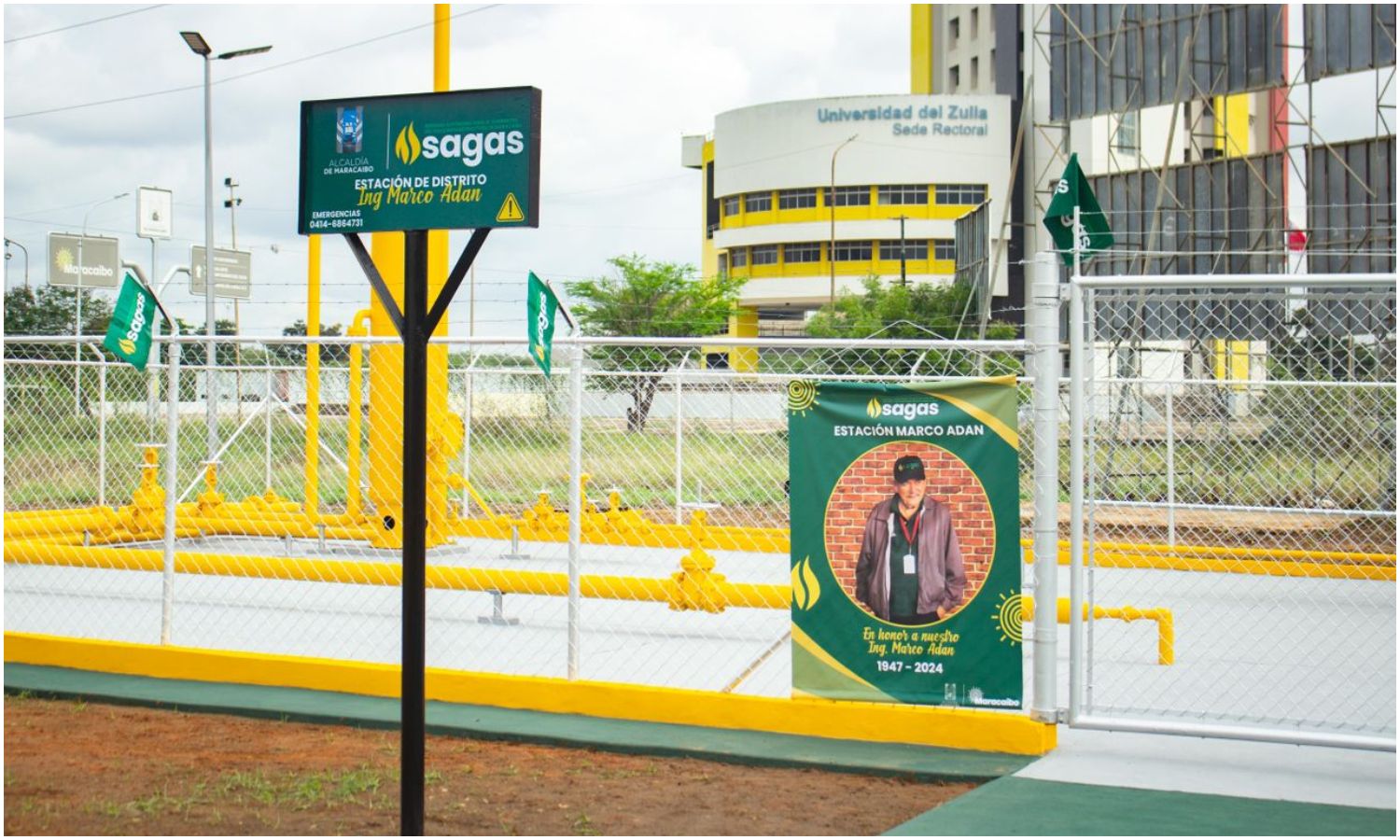 Alcaldía de Maracaibo avanza en recuperación del servicio de gas con la entrega de la estación Marco Adán