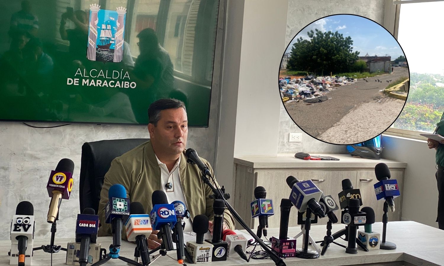 Lluvias del fin de semana causaron retrasos en la recolección de basura en Maracaibo