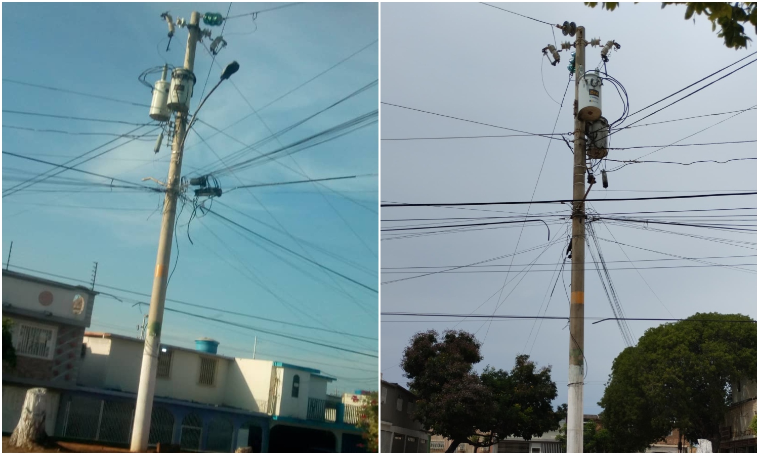 Sobrecarga eléctrica provoca incendio en un transformador y deja a 13 familias sin luz en San Jacinto